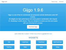 Tablet Screenshot of gijgo.com